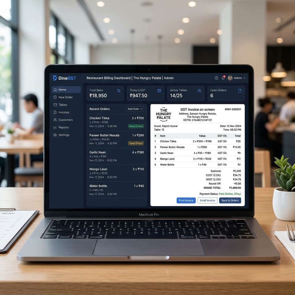 Restaurant GST Billing Software in Chhattisgarh | RestroKhata Restaurant GST Billing Software in Chhattisgarh | RestroKhata - RestroKhata blog cover image